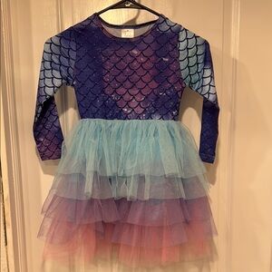 Mermaid Tutu Costume Dress for Kids